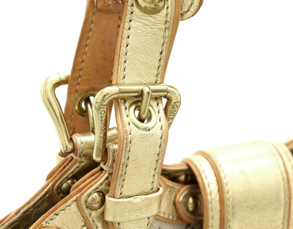 Louis Vuitton Rada Beige Handbag Lin Monogram Collection Tan - Picture 7 of 9